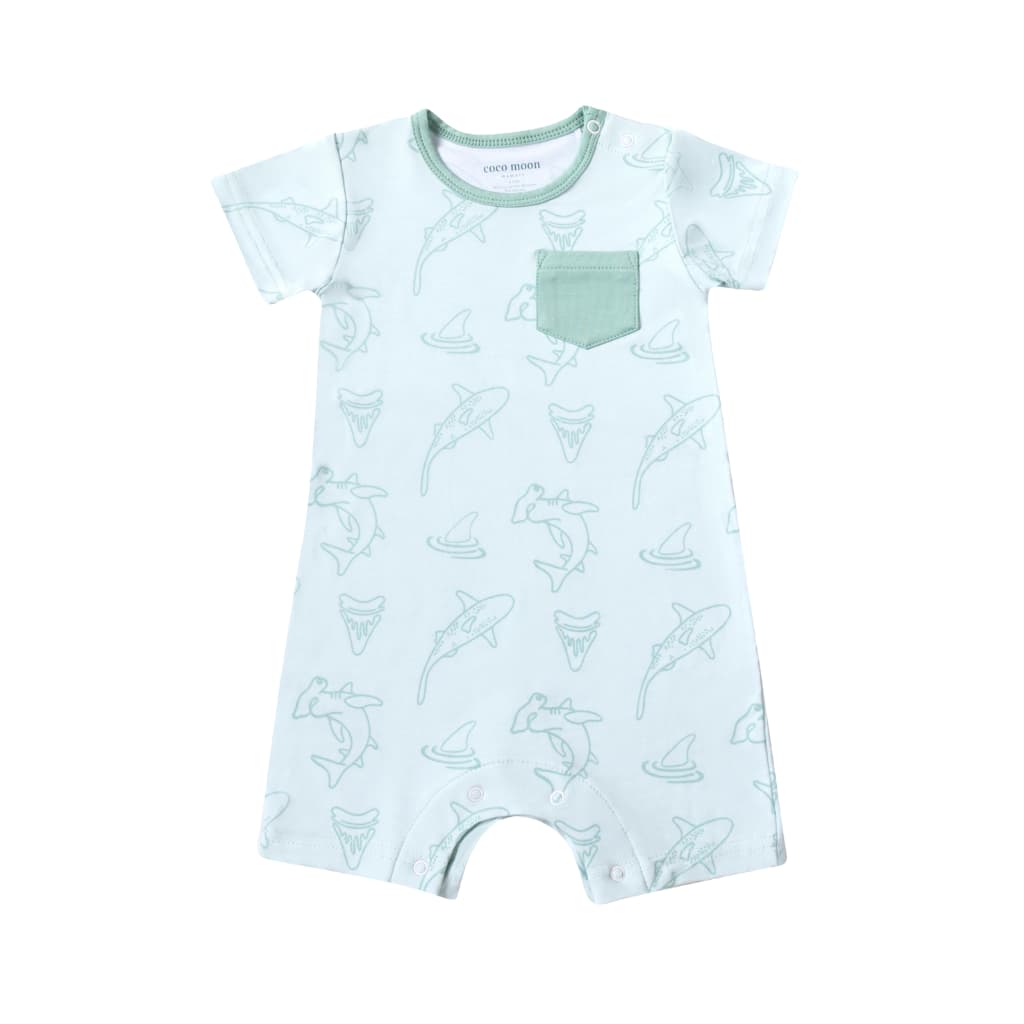 Fin-tastic Shortie Bamboo Romper