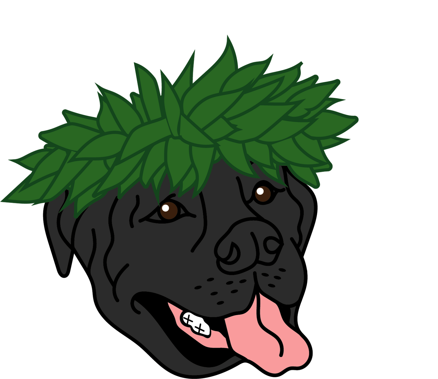 Poi Pup Stickers: Pitbull