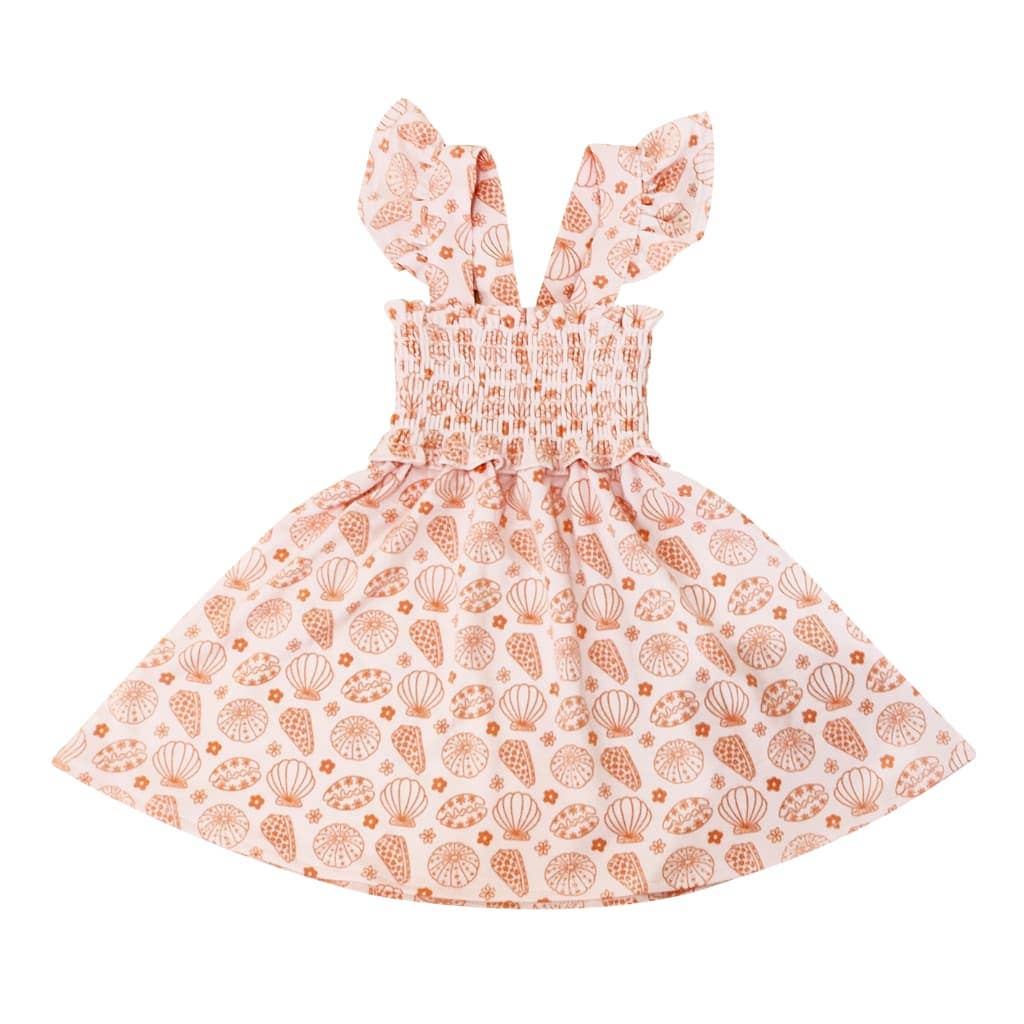 Shell-abrate Bamboo Smocked Dress