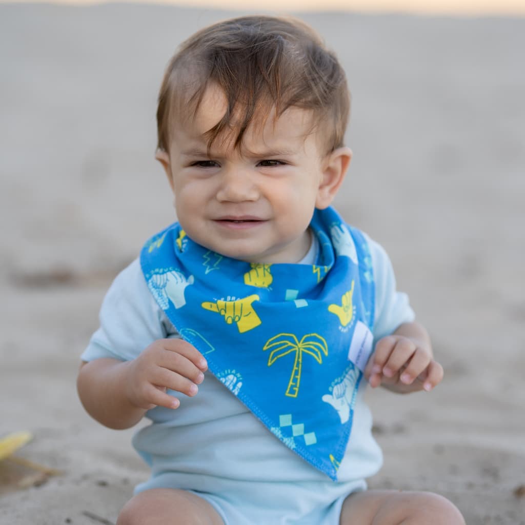Shaka Code Baby Bandana Bib
