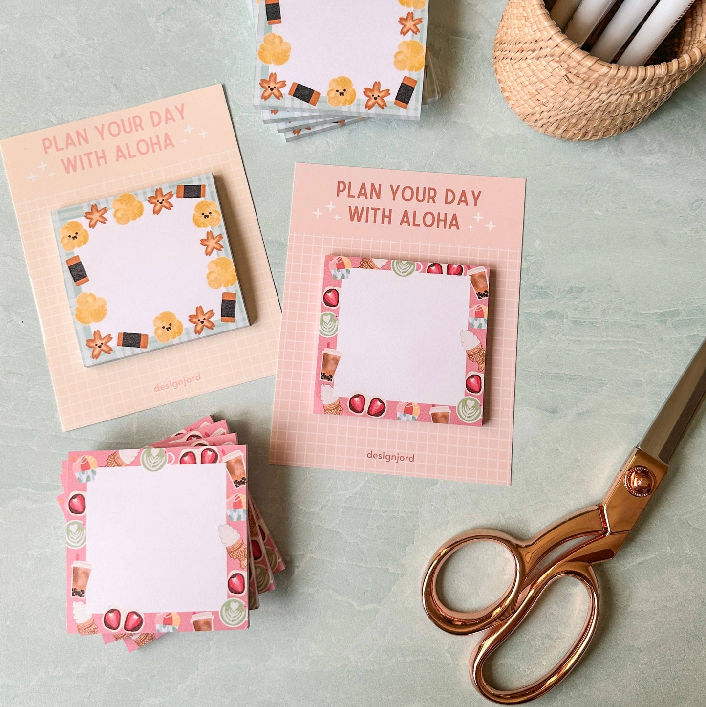 Cute Snacks - Sticky Note