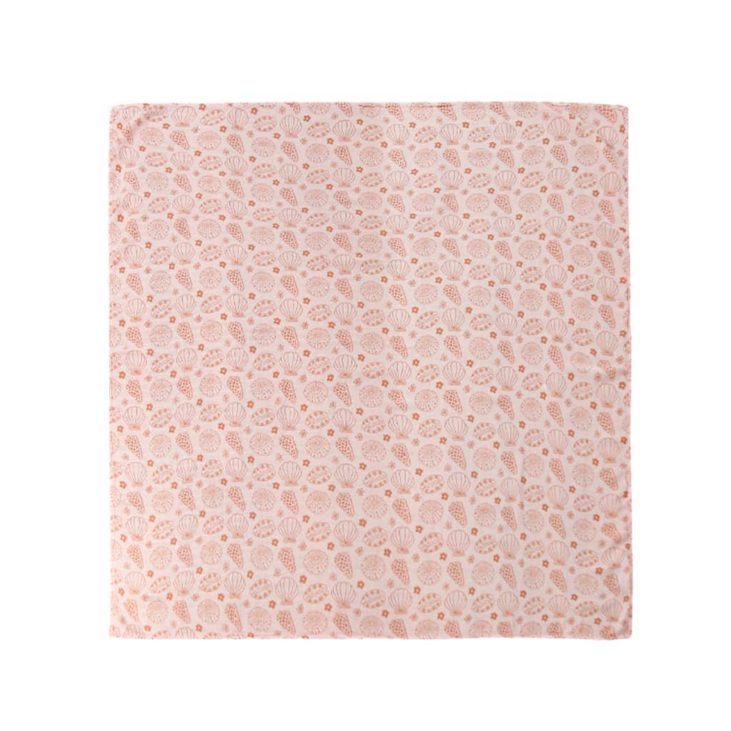 Shell-abrate Muslin Swaddle Blanket