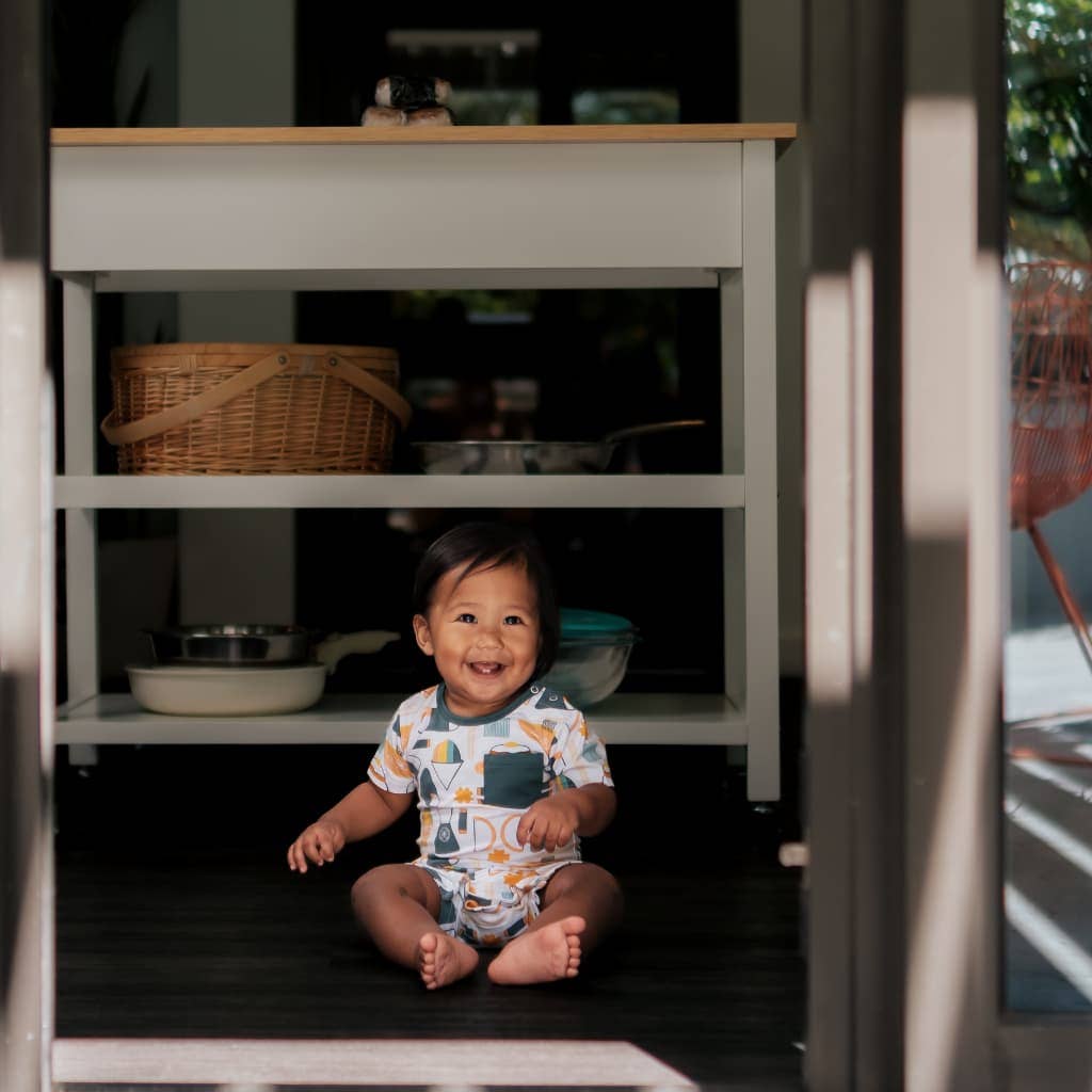 808 Grindz Shortie Bamboo Romper