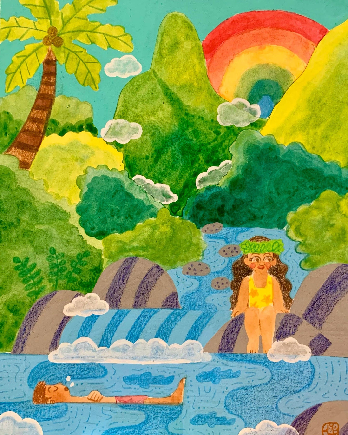 Hawaii Kawaii Series: Iao Valley Prints