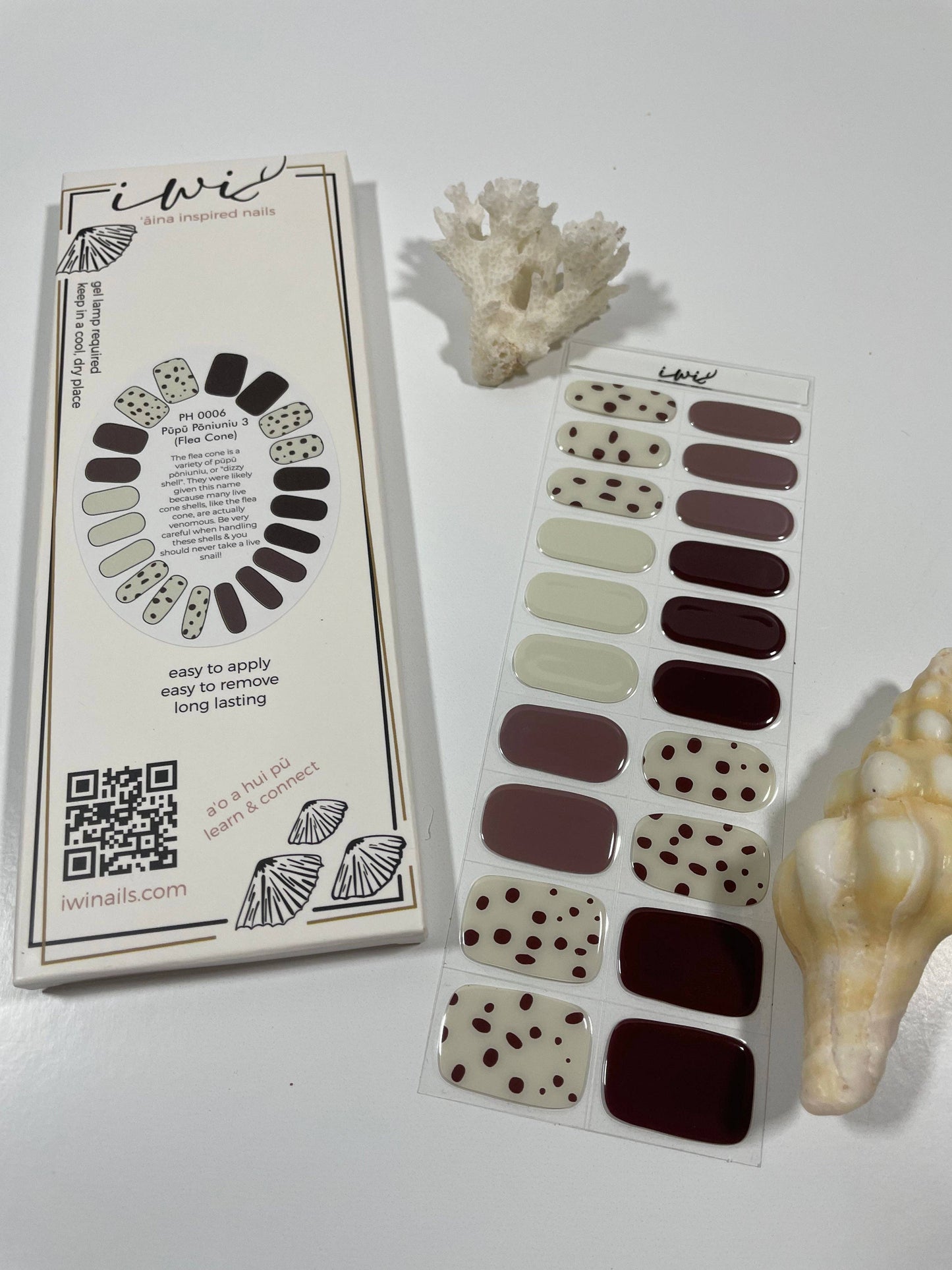 Pūpū Hinuhinu Collection: Pūpū Pōniuniu 3 (Flea Cone)
