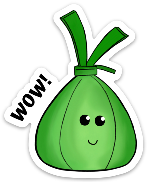 Wow Lau Lau! Sticker