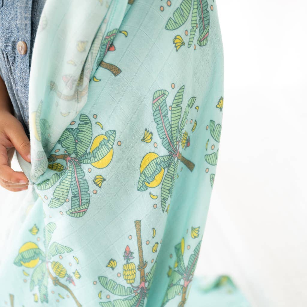 Banana Moon Muslin Baby Swaddle Blanket