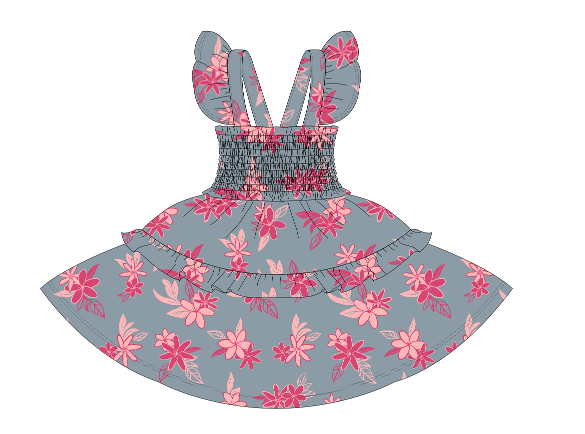 Tiare Breeze Bamboo Smocked Dress