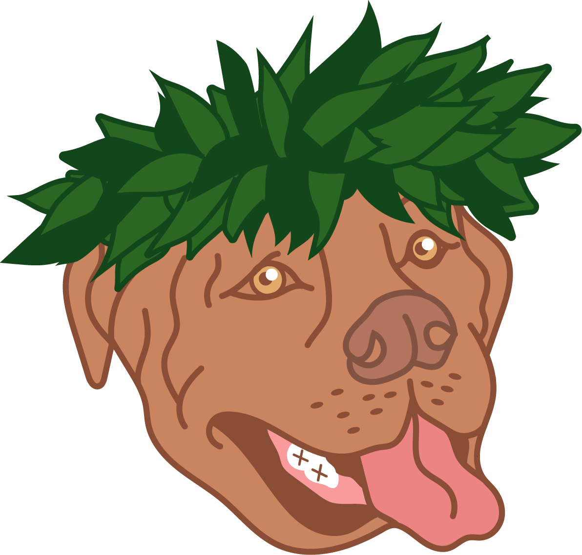 Poi Pup Stickers: Pitbull