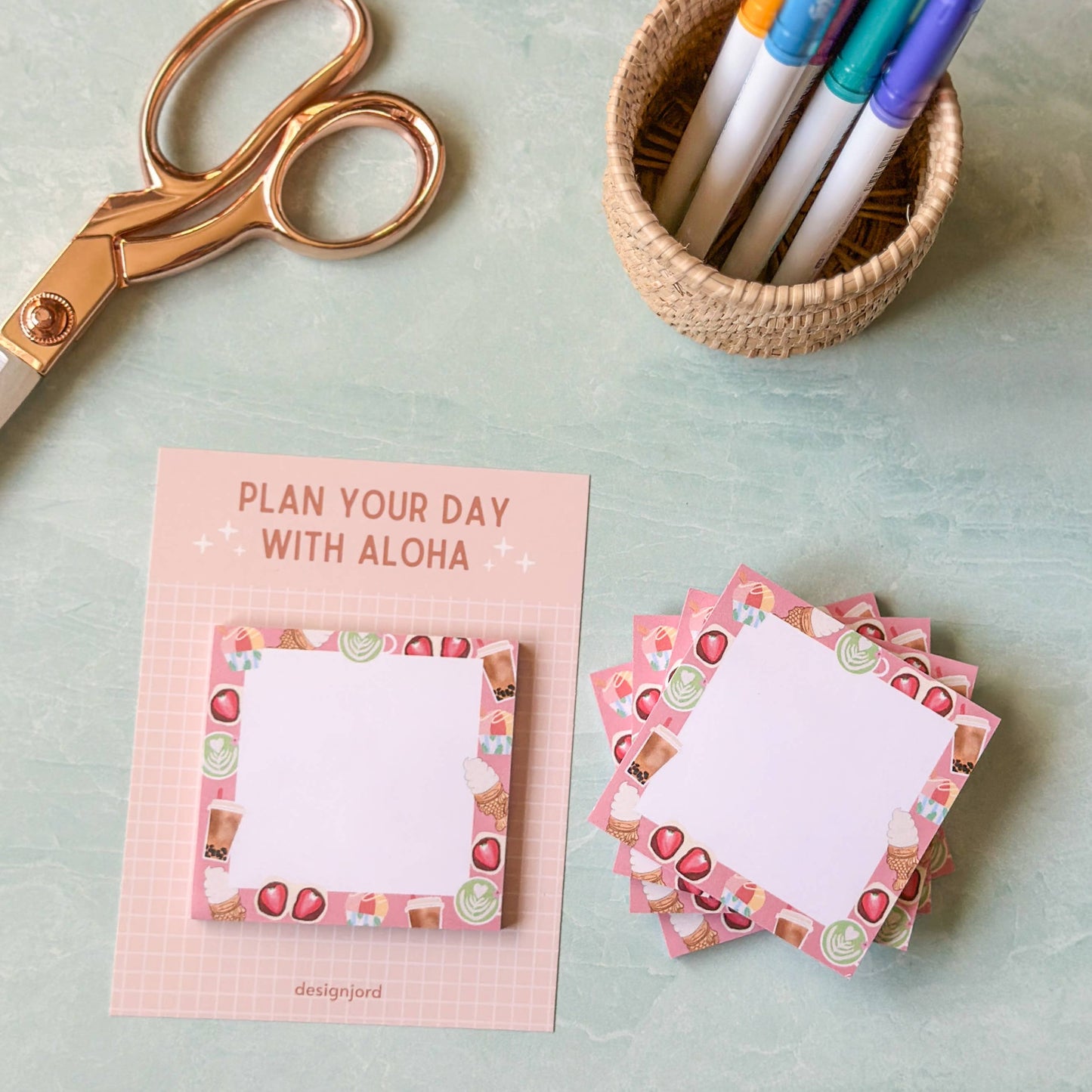 Cute Snacks - Sticky Note
