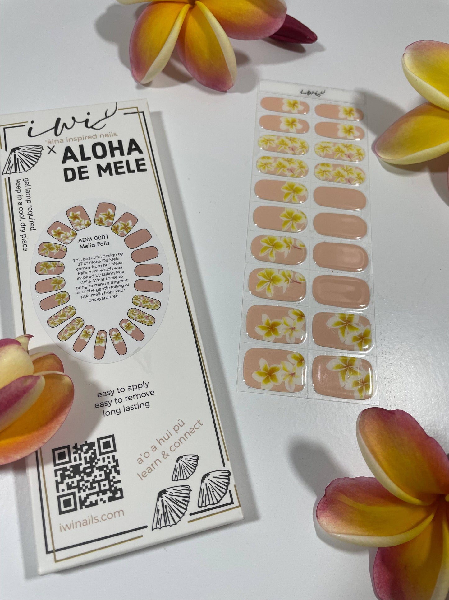 Aloha De Mele x Iwi Nails: Melia Falls