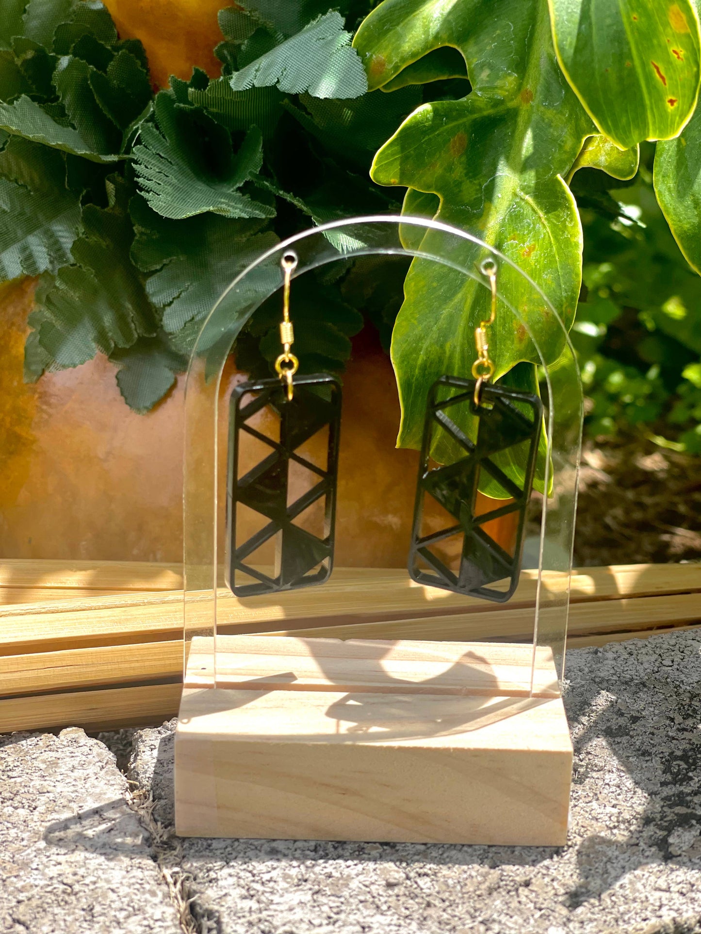 Kahua Earrings With Out Tahitian Pearl