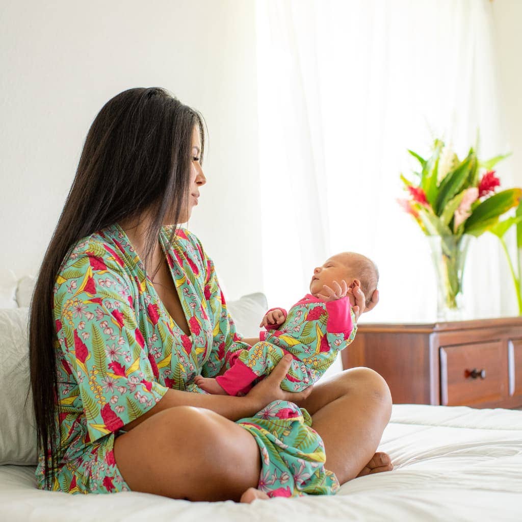 Tūtū's Garden Bamboo Mama Robe