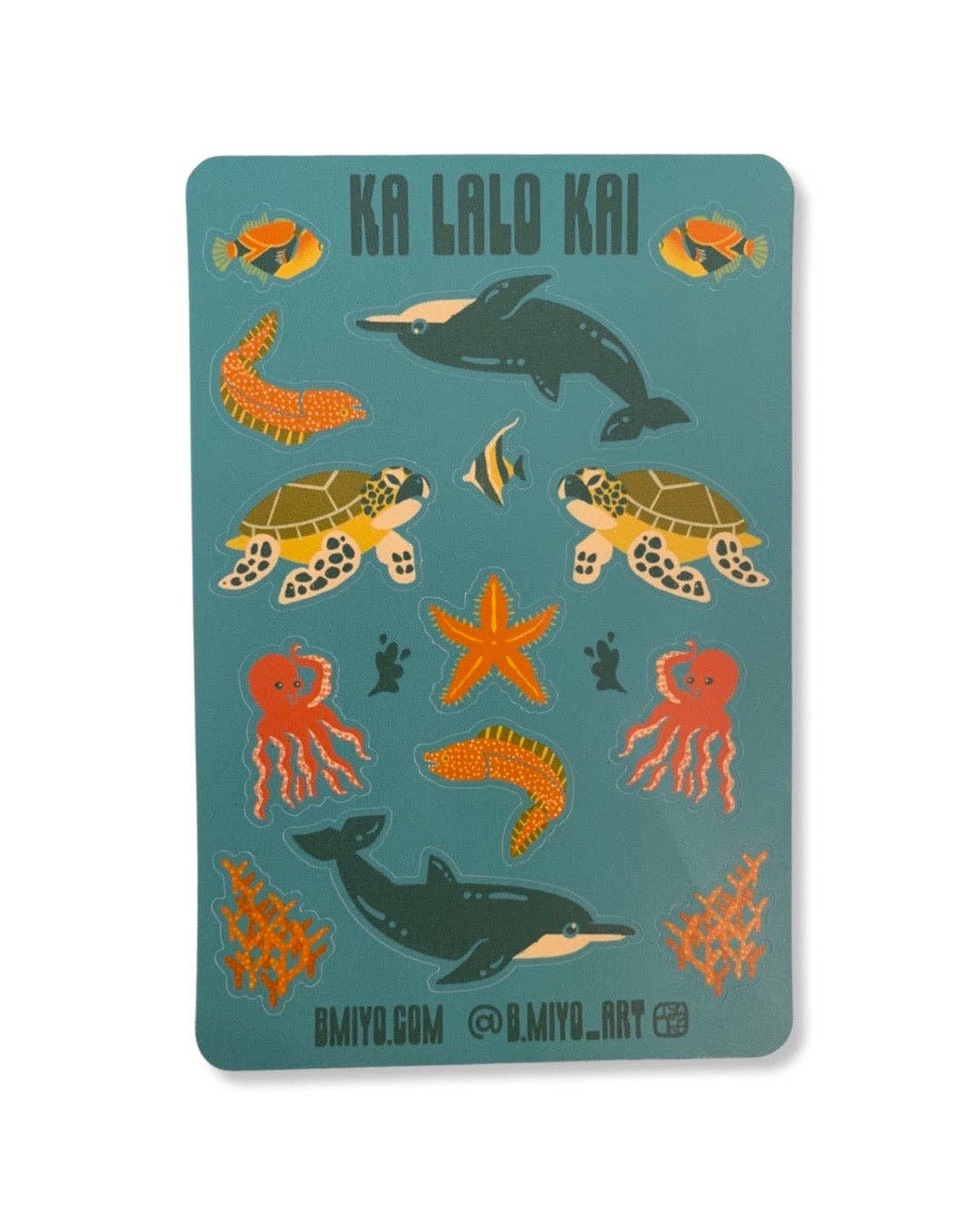 Ka Lalo Kai Sticker Sheets