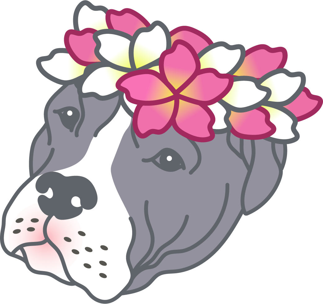 Poi Pup Stickers: Pitbull