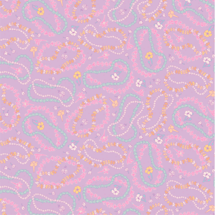 Lei Day Muslin Swaddle Blanket