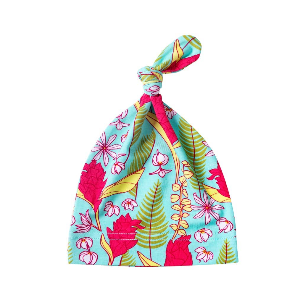 Tūtū's Garden Bamboo Knotted Hat