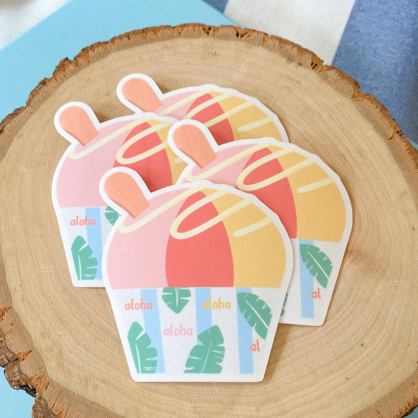Shave Ice Sticker