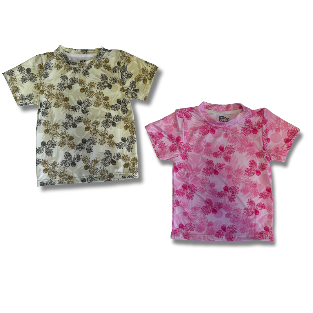 Maui Pink Ulu o Lele Kawai Unisex All Over Tees