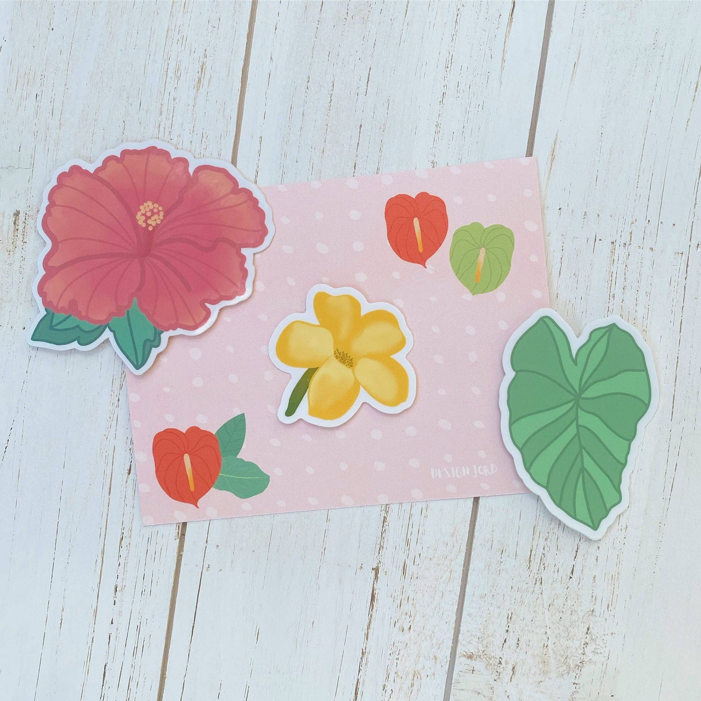 Hibiscus Sticker