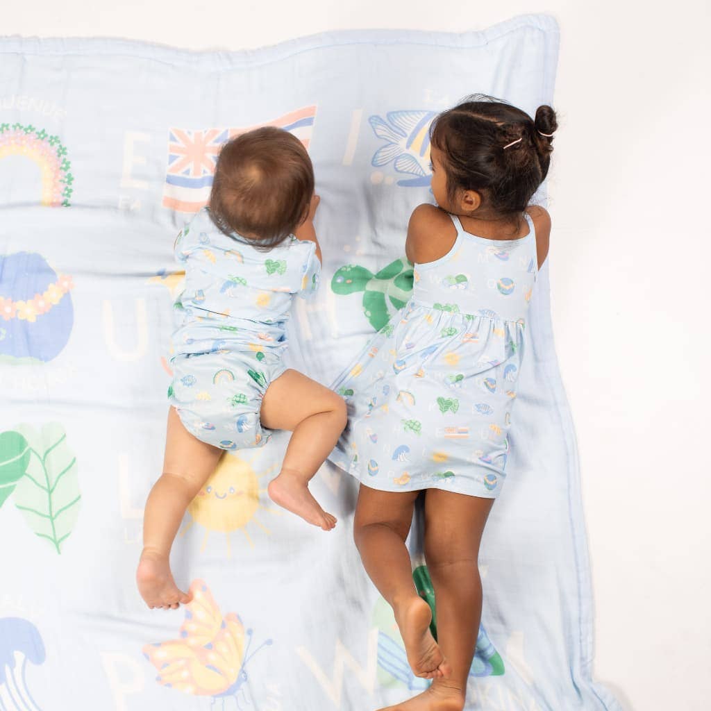 Pīʻāpā Baby Quilt