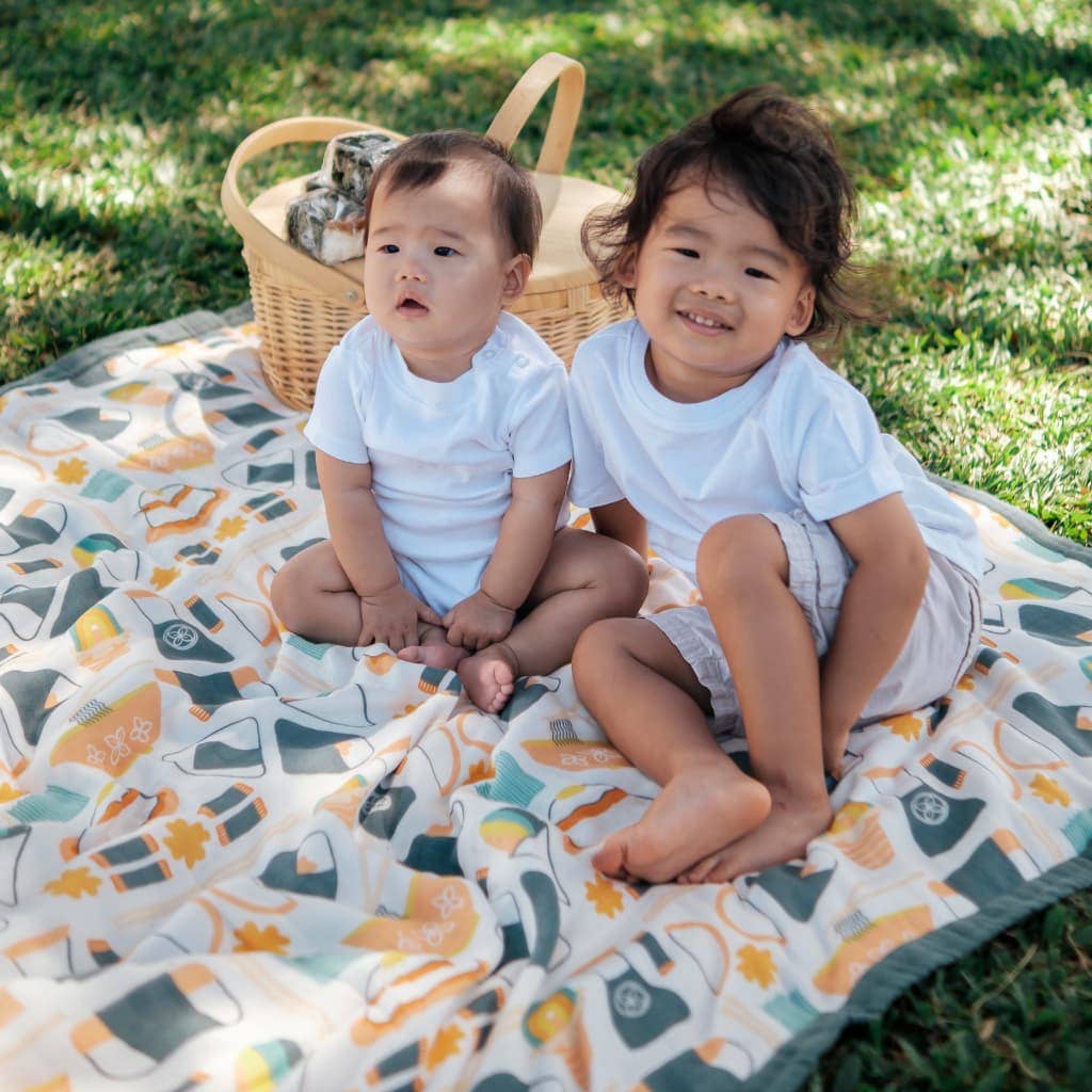 808 Grindz Baby Quilt