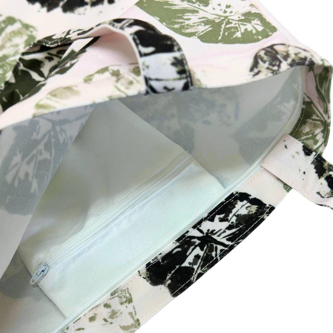 Hawaii Canvas Zipper Tote Bags