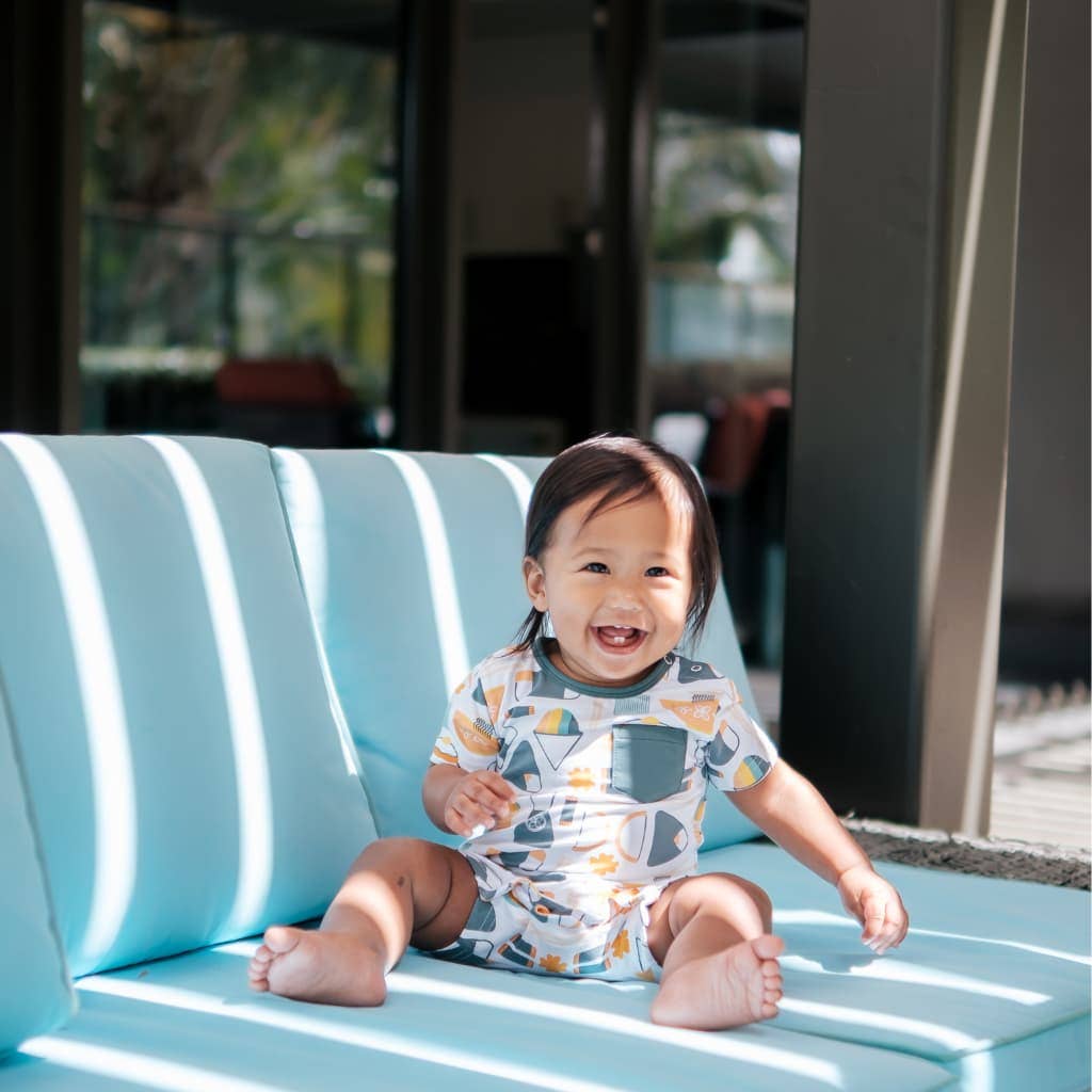 808 Grindz Shortie Bamboo Romper