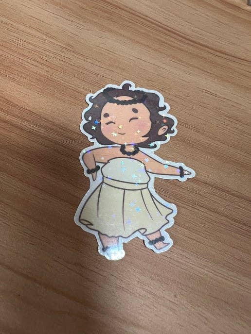 Stickers: Hula Girl