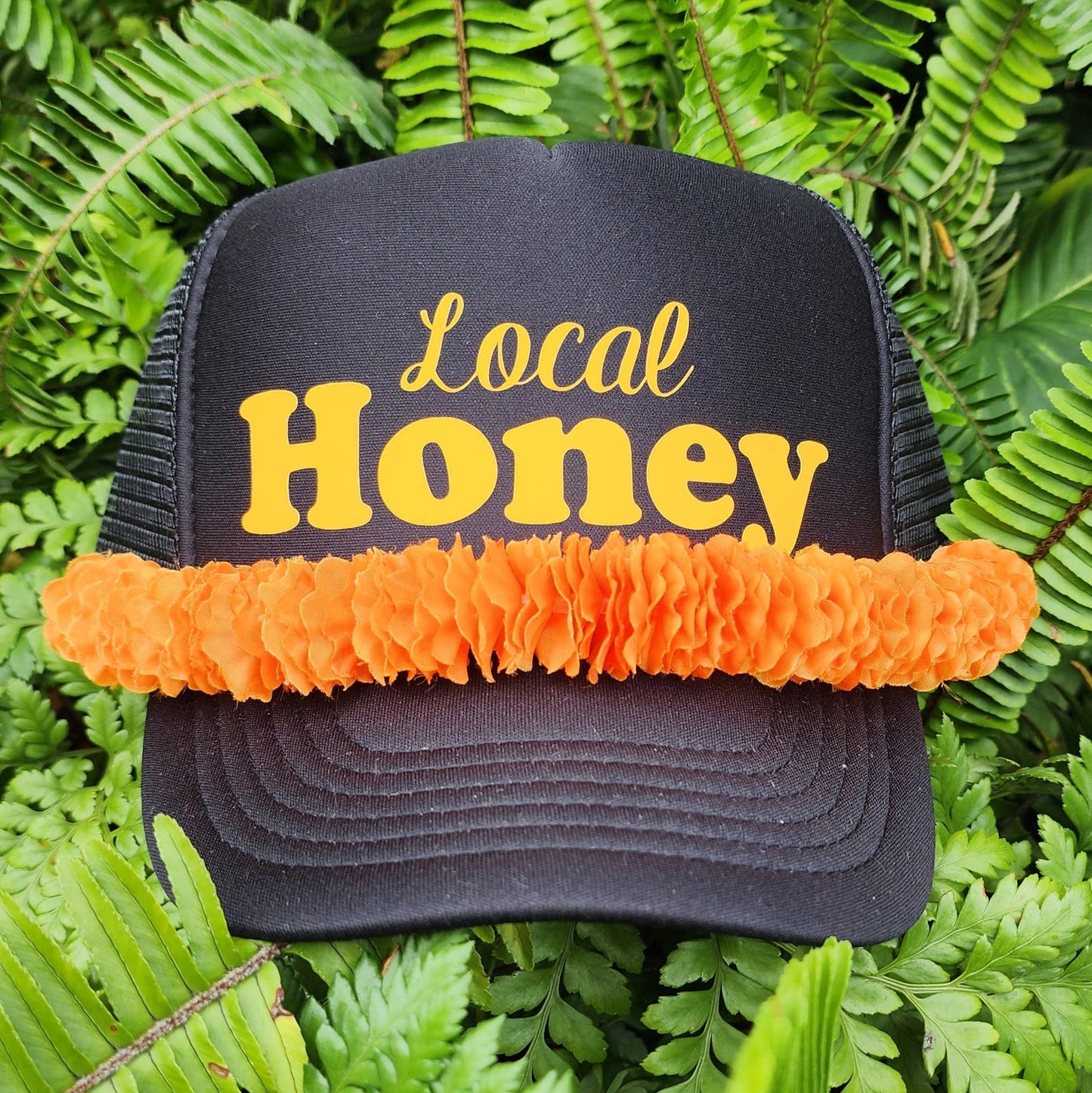 Local Honey Adult Trucker Hat, Hawaiian Honey Hat