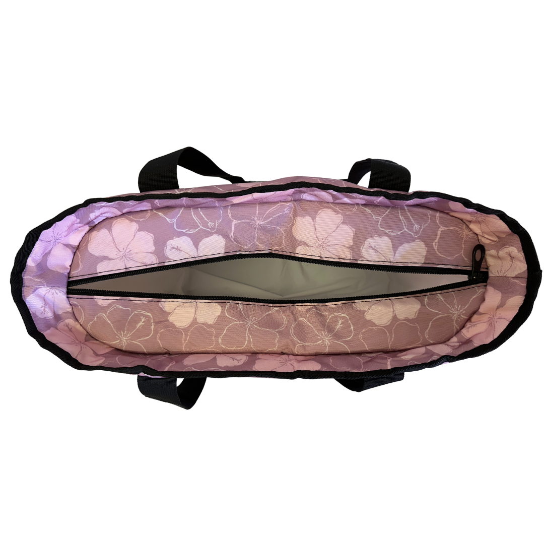 Hawaiian Kokio Hibiscus Shopping Cooler Tote Bag