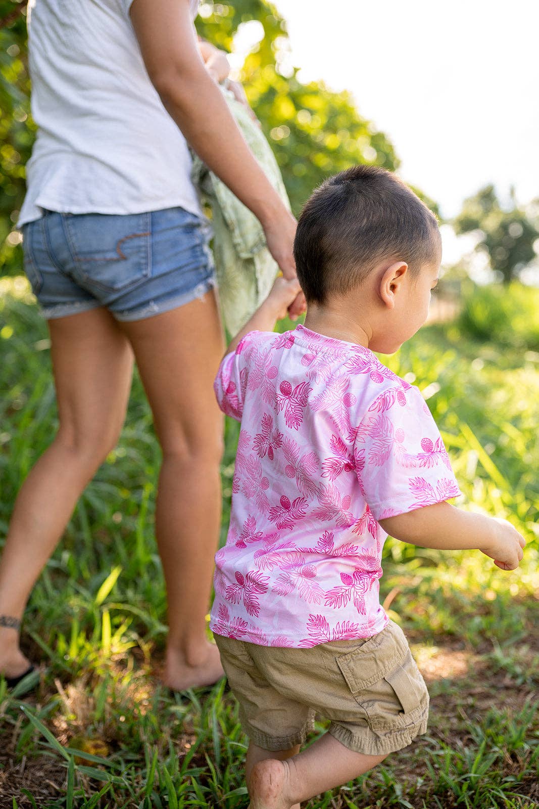 Maui Pink Ulu o Lele Kawai Unisex All Over Tees