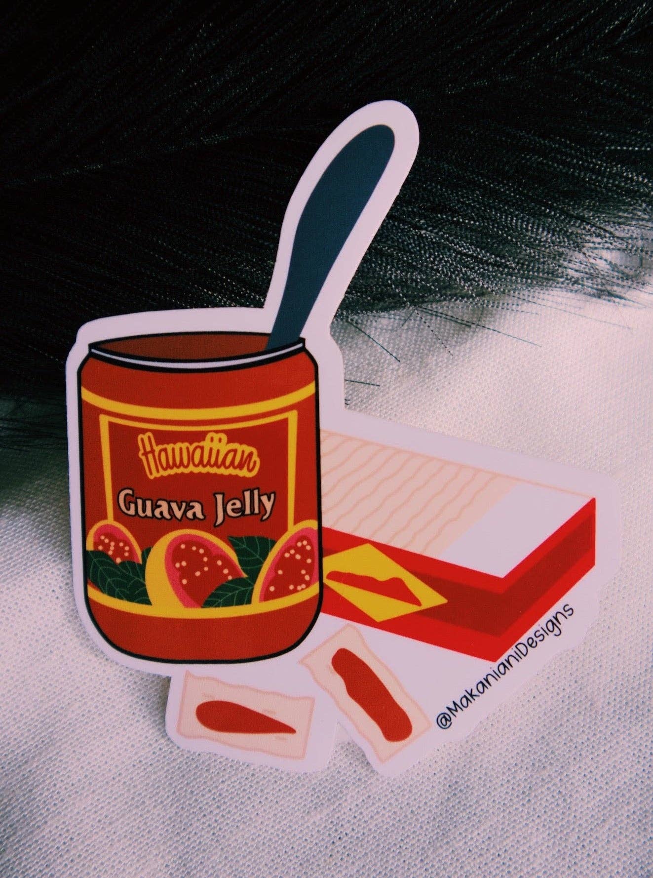 Guava Jelly & Crackers Sticker