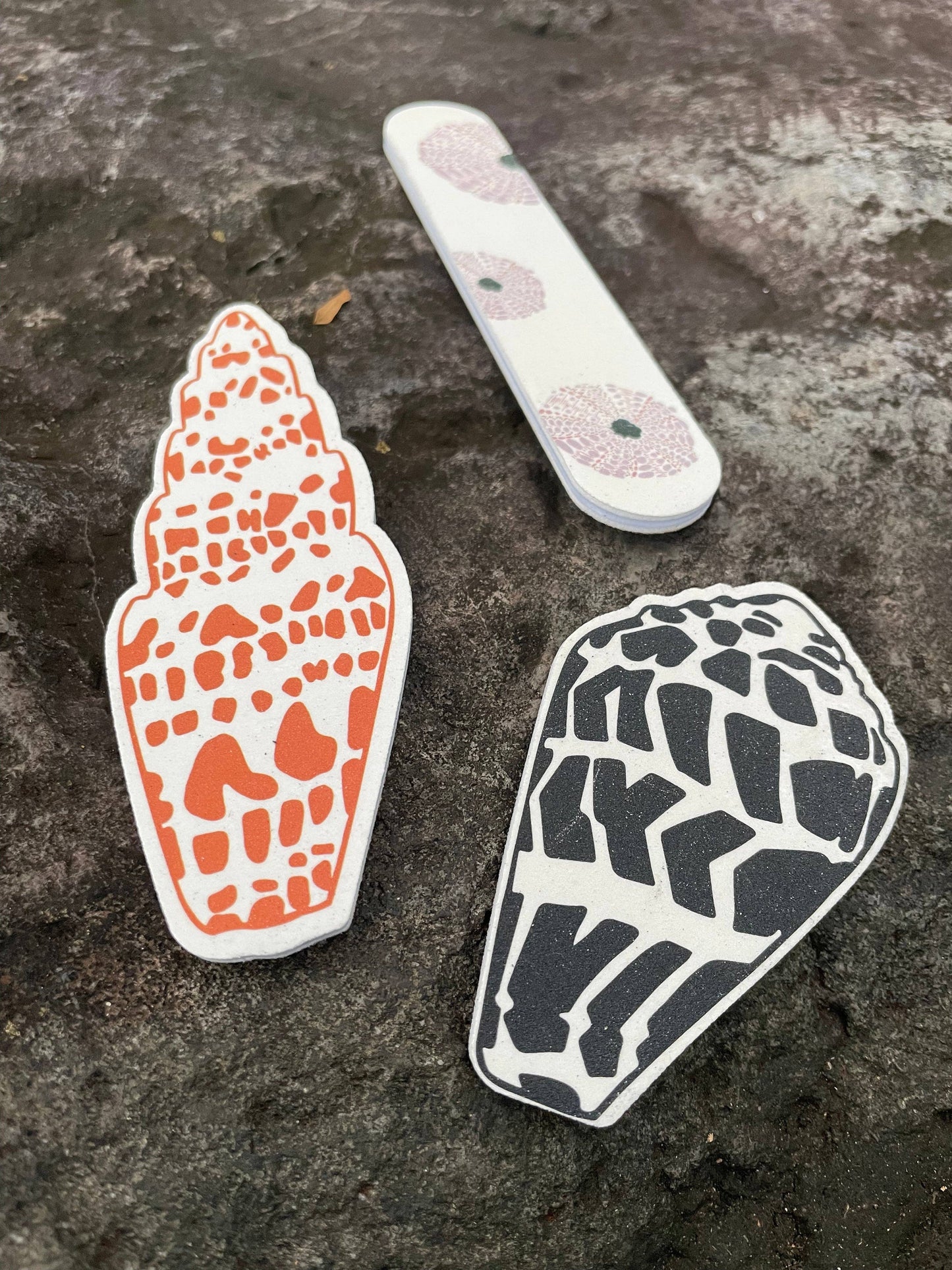Waiʻehu Mikiao - Nail file set: Pūpū Hinuhinu
