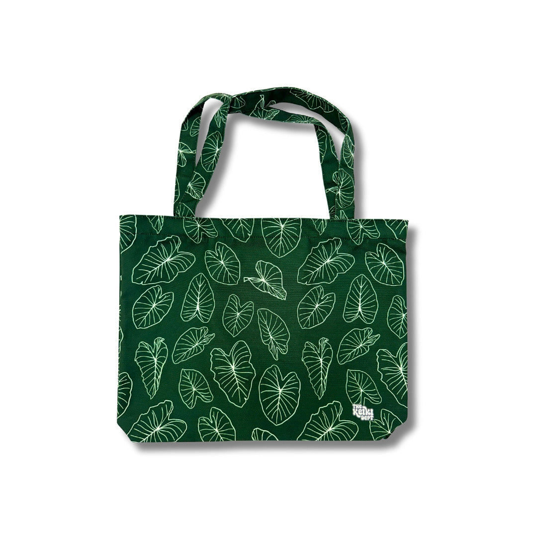 The Keiki Dept: Hawaii Canvas Zipper Tote Bags