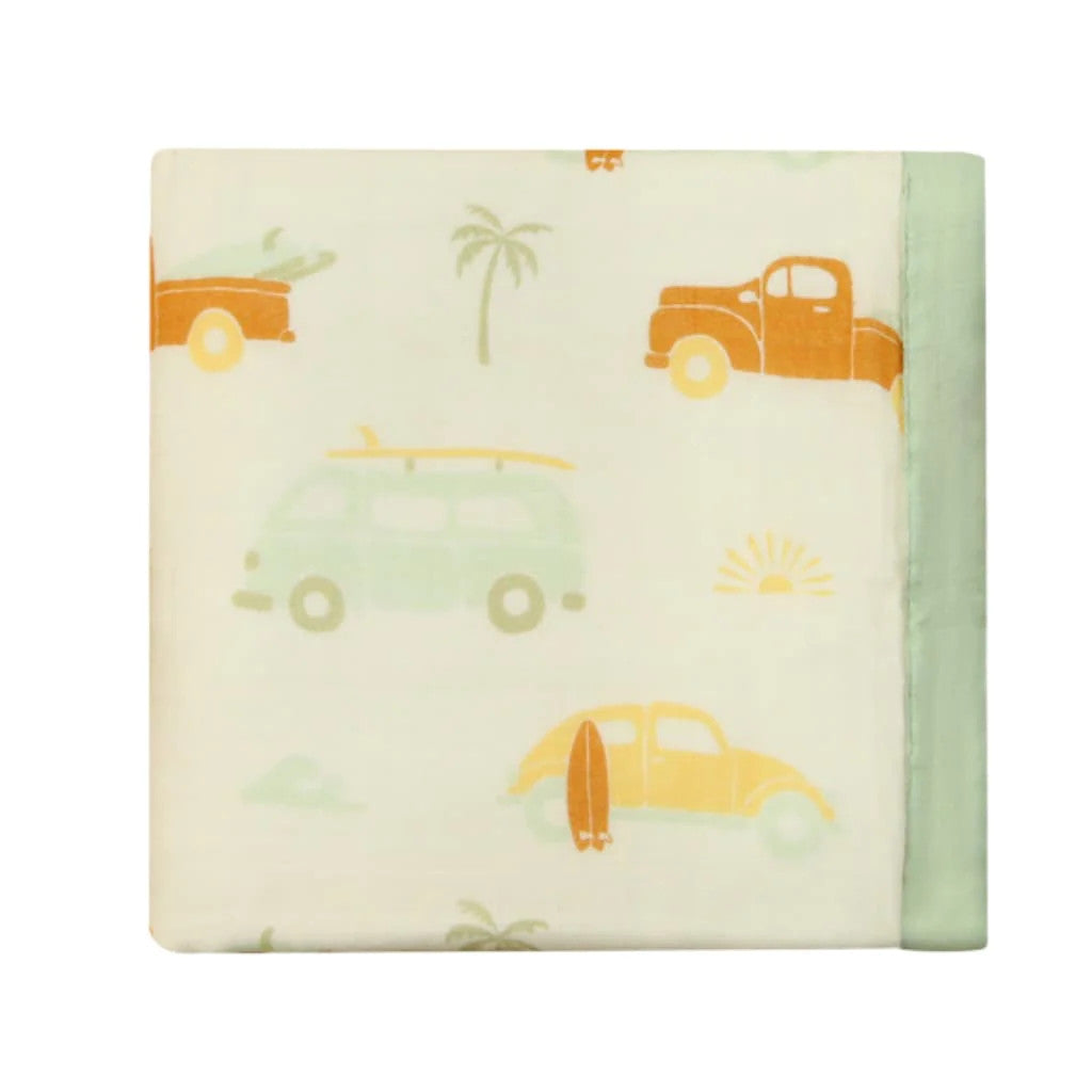 Coco Moon: Beach Bound Baby Quilt