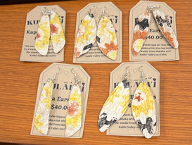 Kulaiwi: Kapa Earrings