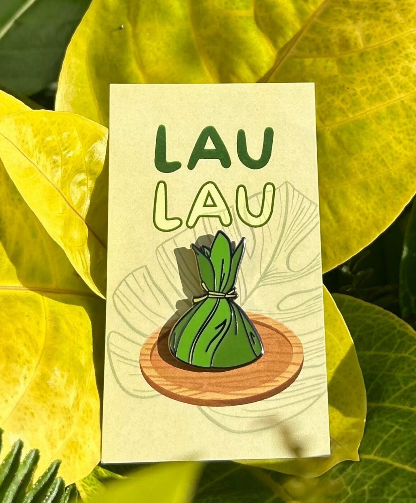 Mahea Leah: Lau Lau Enamel Pin