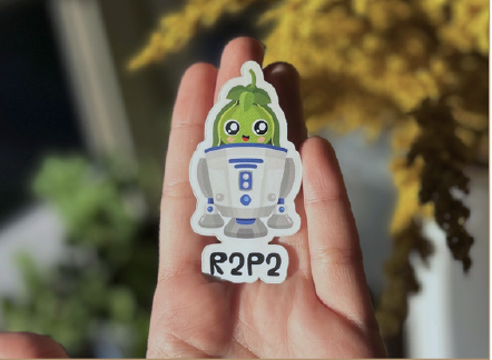 Mahea Leah: R2P2 Sticker