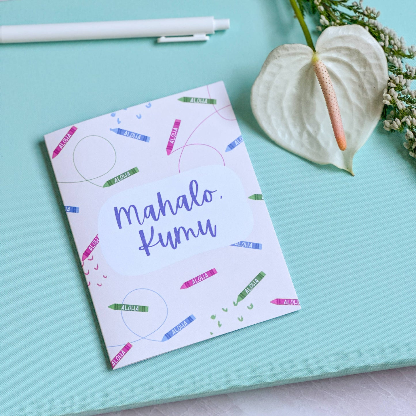 Kumu Crayons - Thank You Card