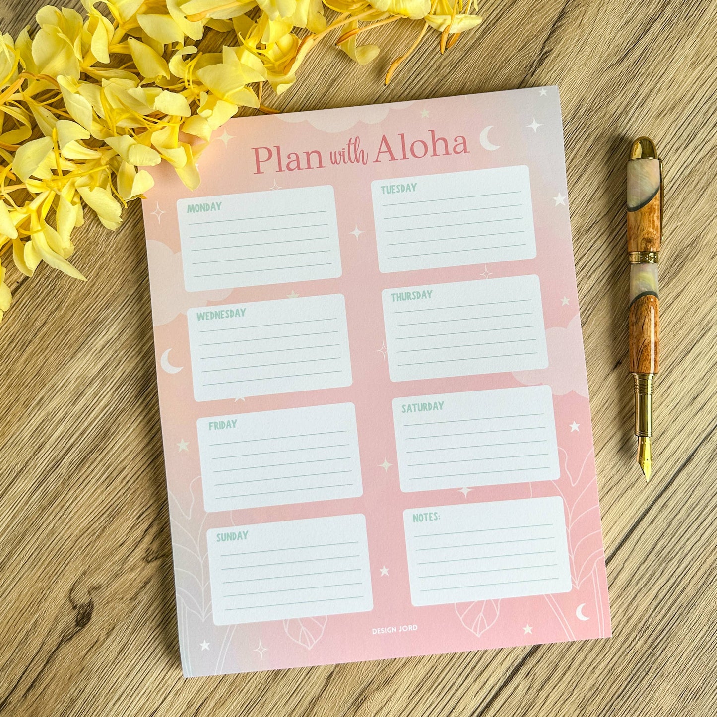 Sherbet Rainbow - Weekly Planner Desk Pad