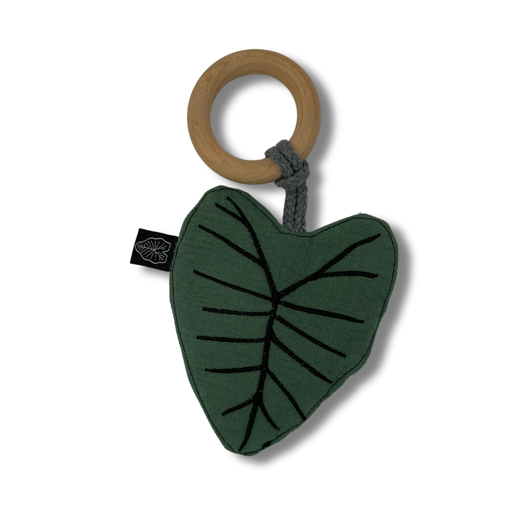Hawaiian Kalo Baby Crinkle Teether Toys