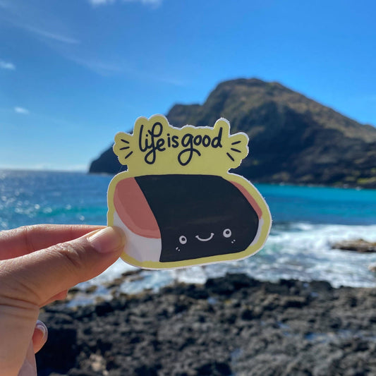 Life is Good! Musubi Sticker