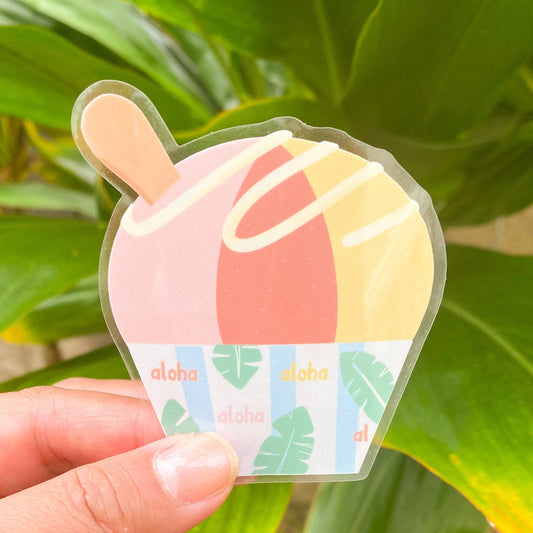 Shave Ice Sticker