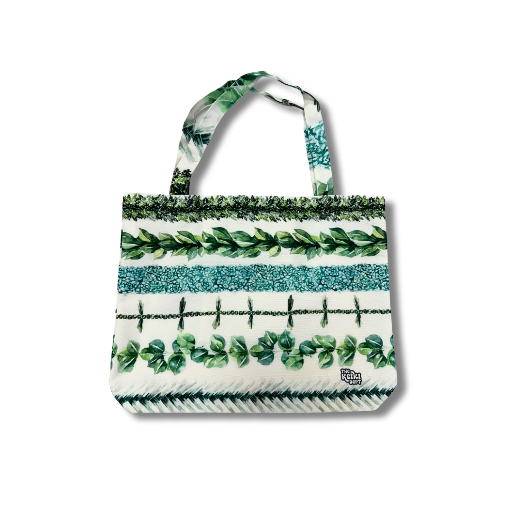 Hawaii Canvas Zipper Tote Bags