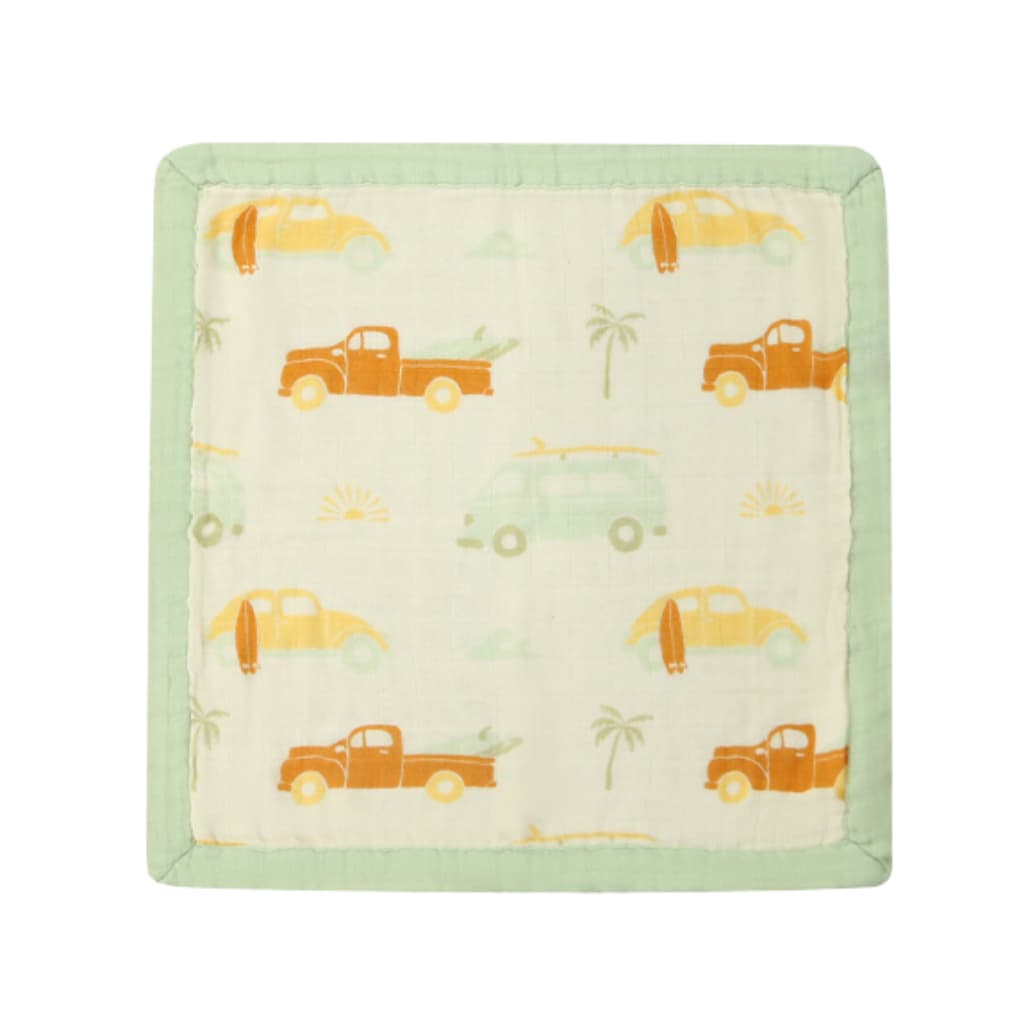 Beach Bound Baby Bamboo Security Blanket