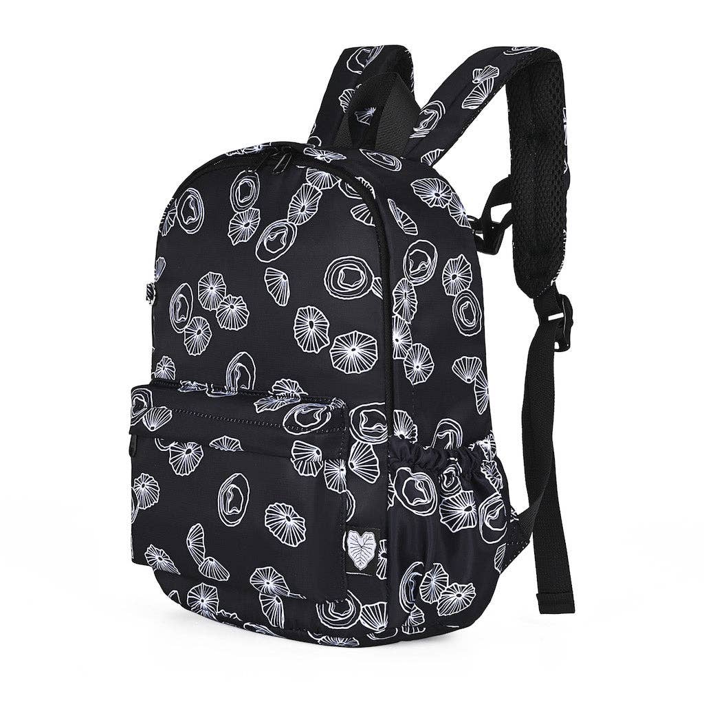 Hawaiian Black Opihi Shells Mini Backpack