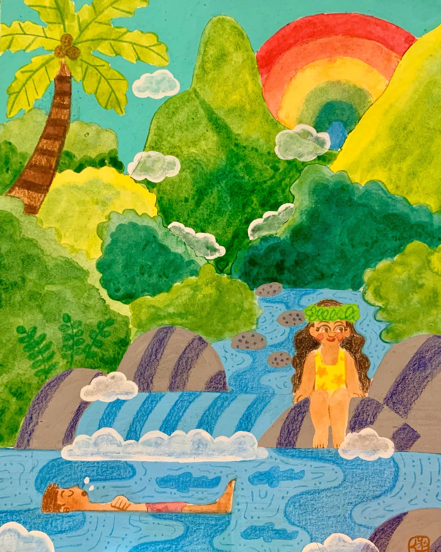 Hawaii Kawaii Series: Iao Valley Prints