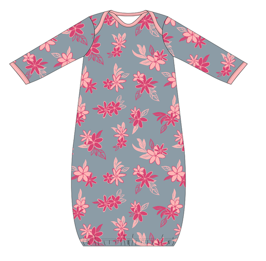 Tiare Breeze Bamboo Layette Gown