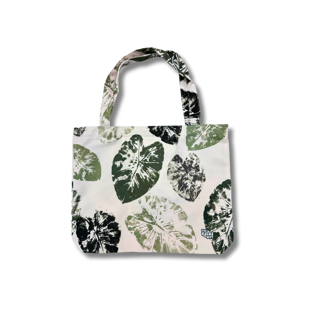 Hawaii Canvas Zipper Tote Bags